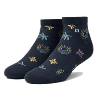 Travis Mathew Tropical Terk Ankle Socks - Total Eclipse-