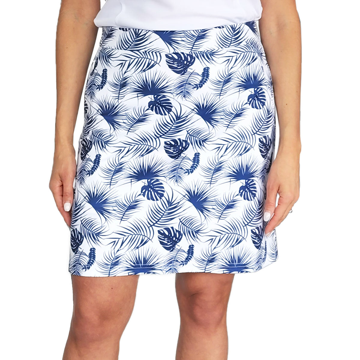 Glenmuir Women's Emeli Lightweight Stretch Performance Golf Skort - Tropical Print