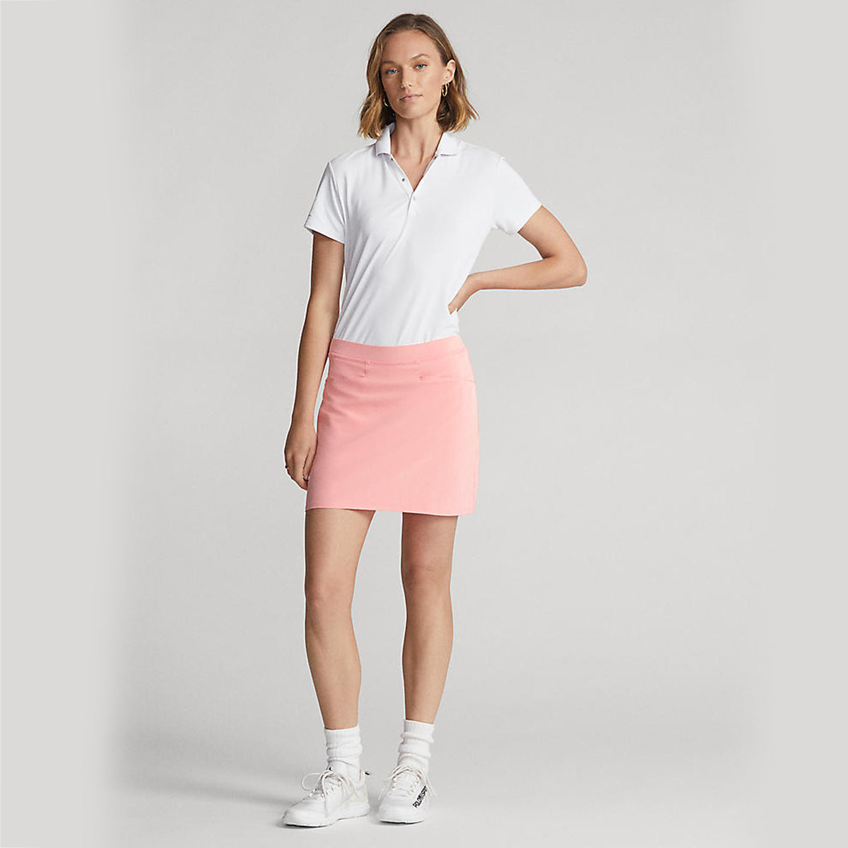 RLX Ralph Lauren Women's Pleated Aim Skort 17" - Dolce Pink