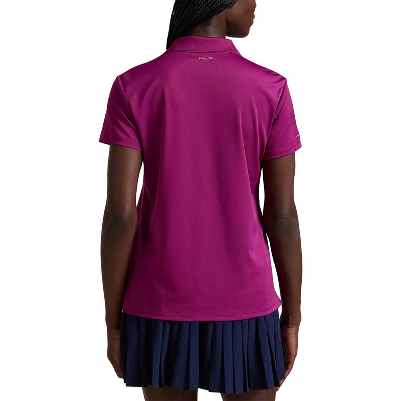 RLX Ralph Lauren Women's Tour Performance Golf Shirt - Fuchsia Berry