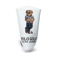 马球性能Ralph Lauren Polo Bear Putter头盖 - 白色