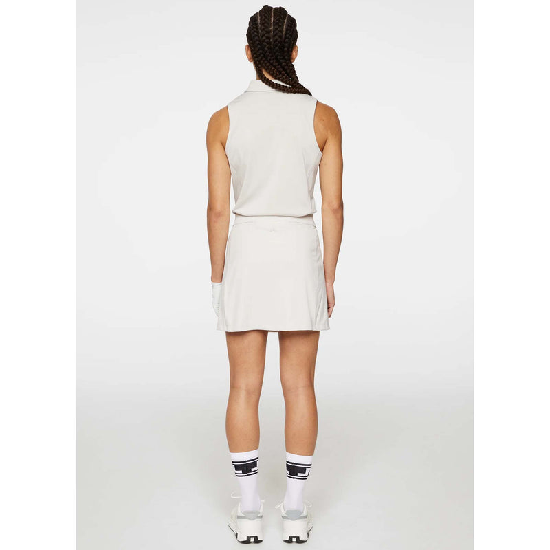 J.Lindeberg Women's Amelie Mid Golf Skirt - Moonbeam