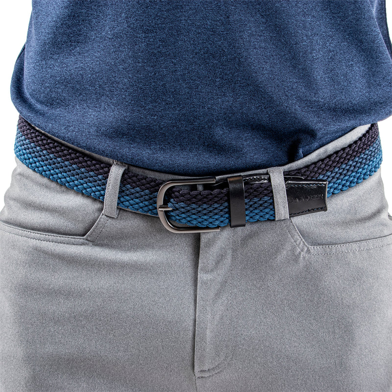 Galvin Green Will Belt - Navy/Ensign 
Blue/Niagra Blue