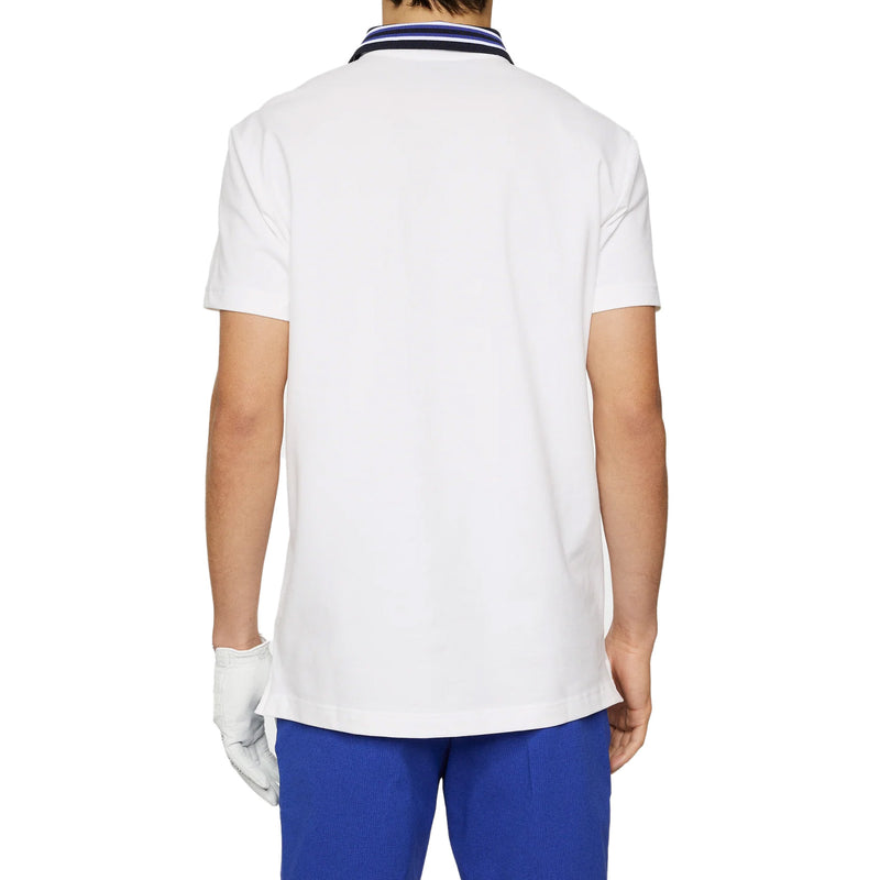 J.Lindeberg Bjorn Polo Golf Shirt - White