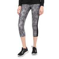 J.Lindeberg Women's Gabrielle Compression Poly Tights - Printed Black