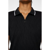 J.Lindeberg Women's Izara Golf Polo Shirt - Black