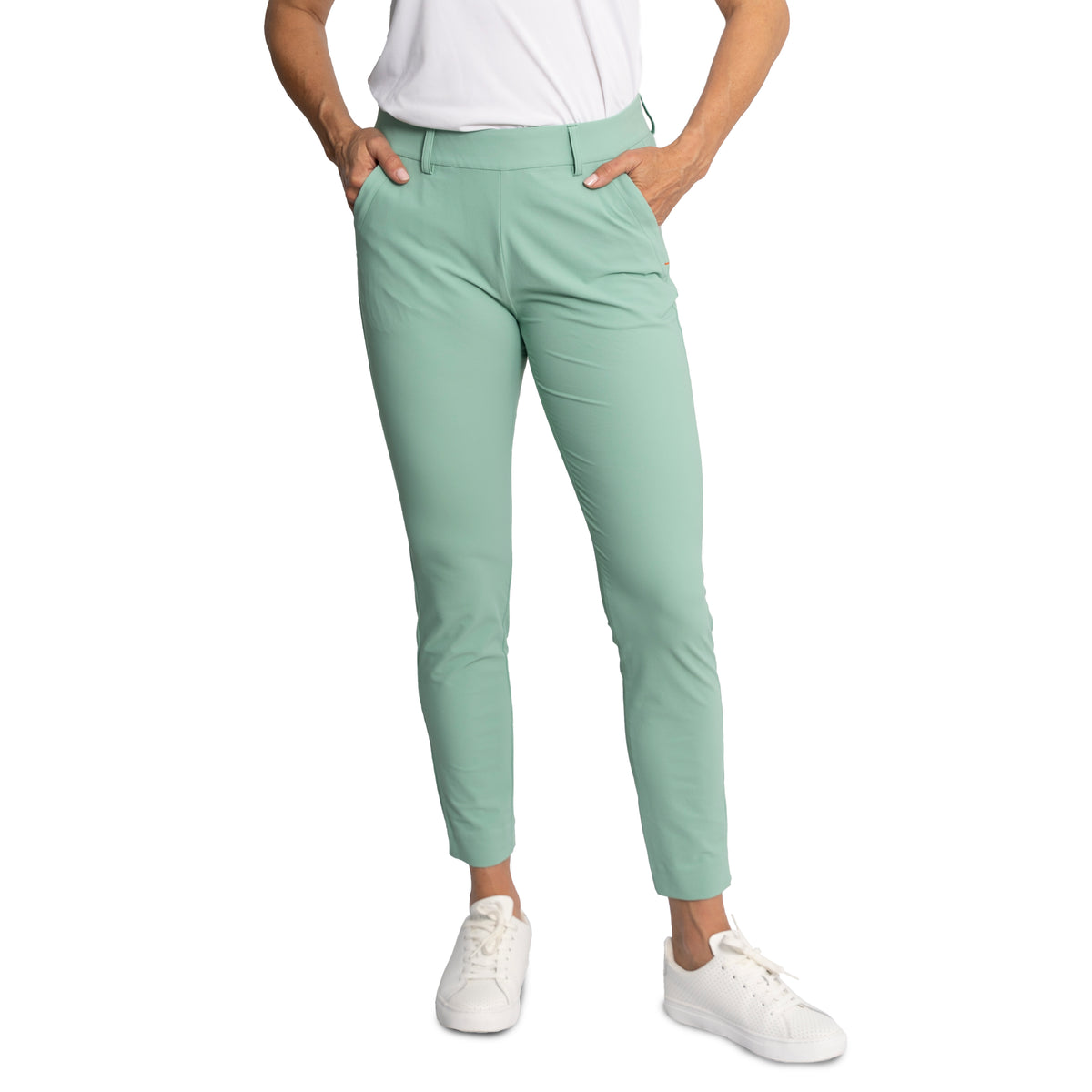 KJUS Women's Ice Light 7/8 Golf Treggings - Mineral