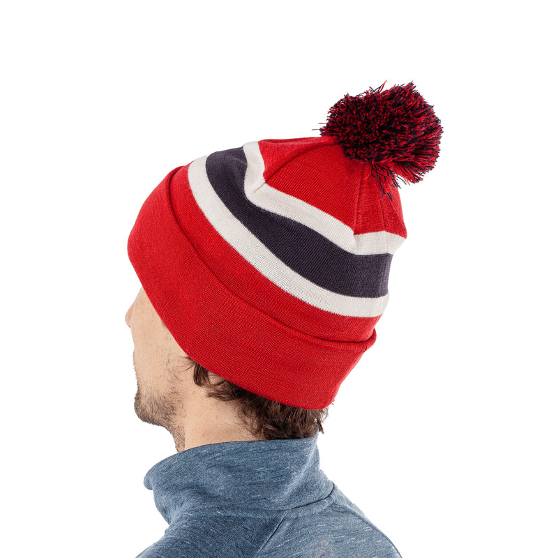 Galvin Green Leighton Insulating Golf Beanie - Navy/Red/White