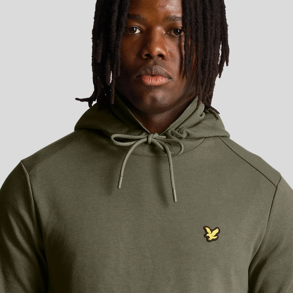 Lyle & Scott Fly Fleece Golf Hoodie - Cactus Green