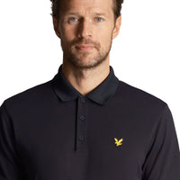 Lyle &amp; Scott 高尔夫科技 Polo 衫 - 深海军蓝