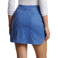 Peter Millar Women's Alice Short Putt Petal Hem Golf Skort - Storm