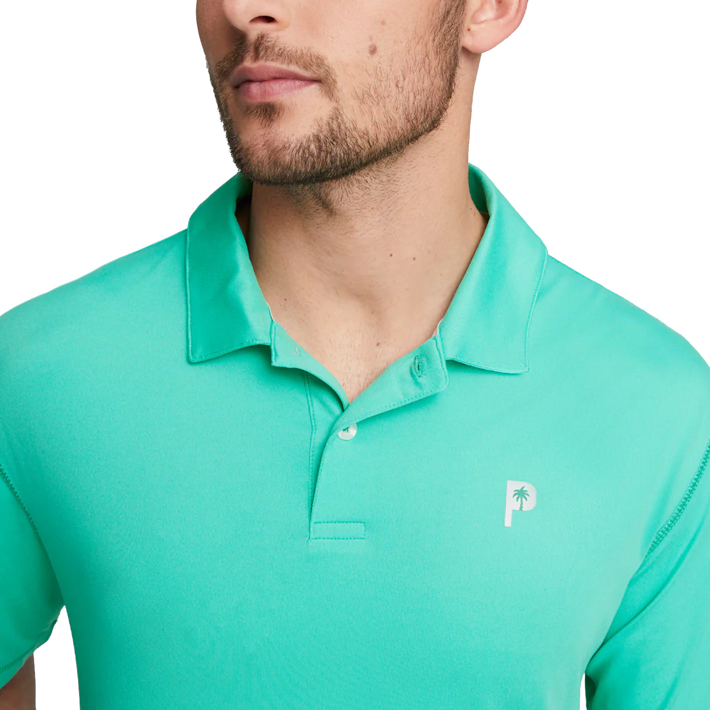 Puma green golf clearance shirt