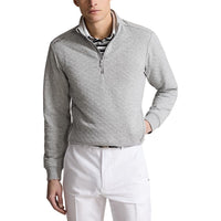 RLX Ralph Lauren Double Knit 1/4 Zip Pullover - Andover Heather