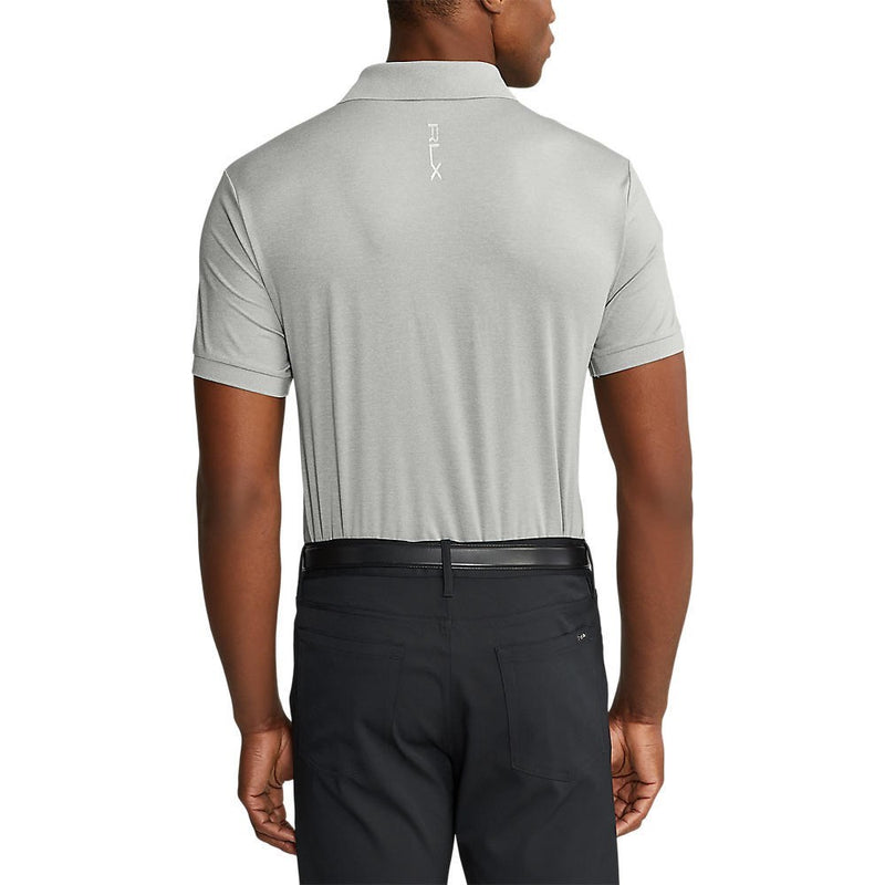 RLX Ralph Lauren Solid Airflow Performance Polo  - Andover Heather