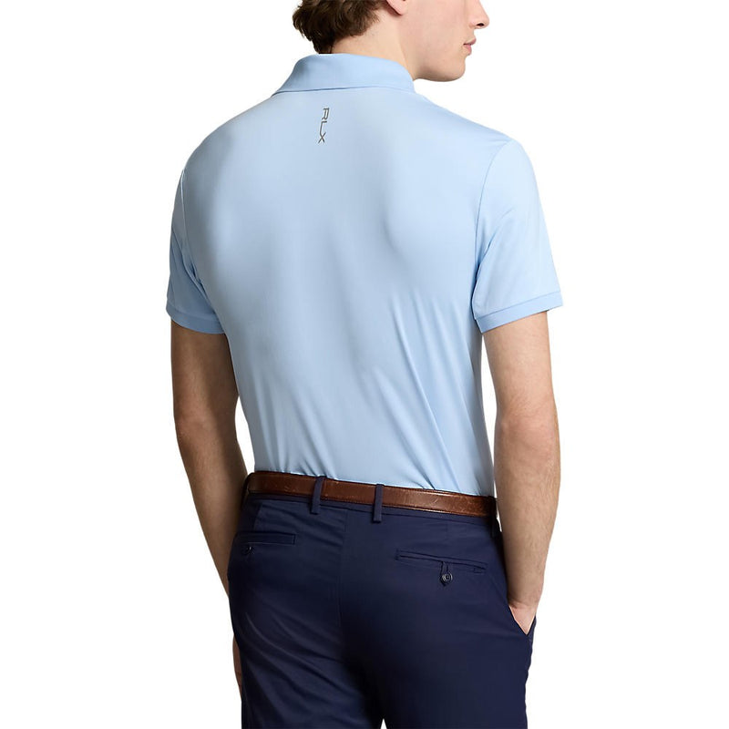 RLX Ralph Lauren Solid Airflow Performance Polo  - Office Blue