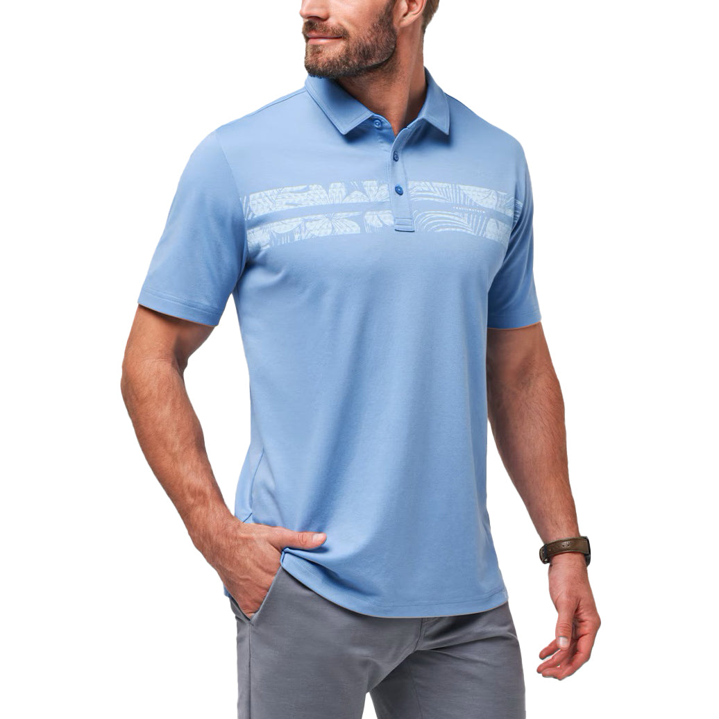 Travis Mathew Leid Back Golf Polo Shirt - Quiet Harbor