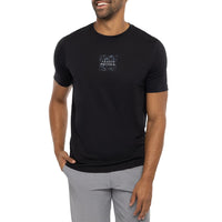 Travis Mathew Splatter Print Golf Tee - Black