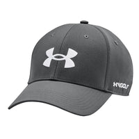 Under Armour Golf 96 Cap - Pitch Grey/White