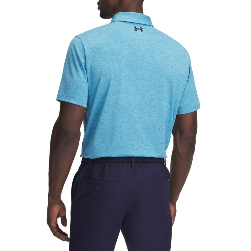 Under Armour季后赛3.0 Polo Golf衬衫 - 蓝色