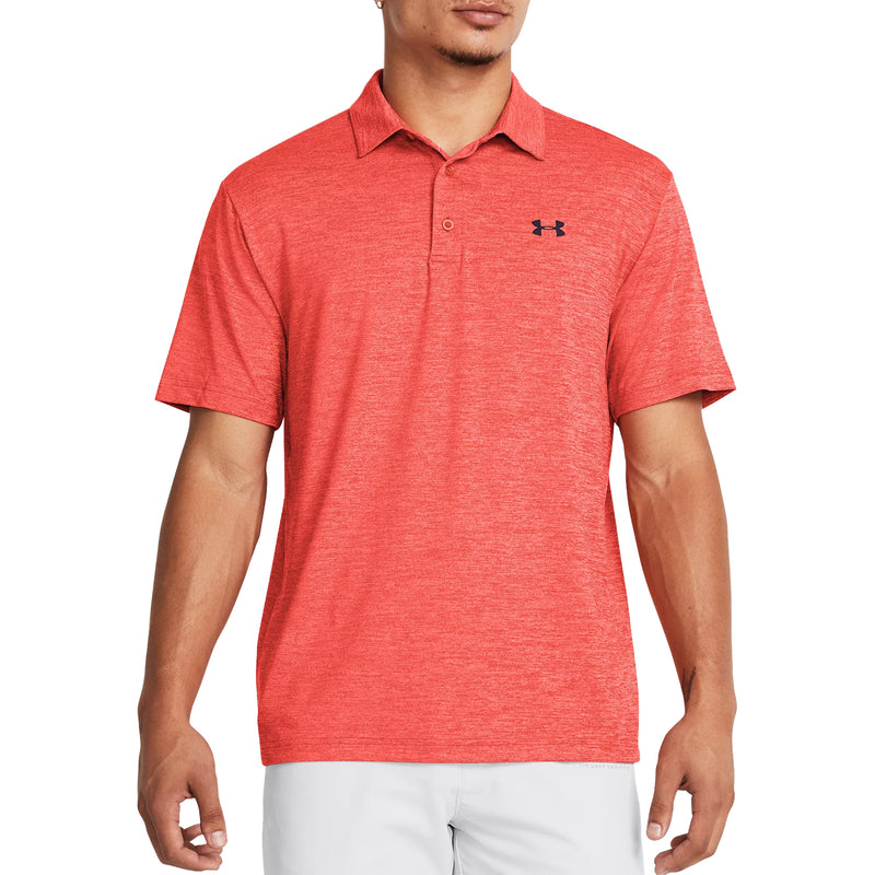 under armour playoff heather polo shirt