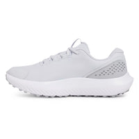 Under Armour Surge Spikeless Golf Shoes - White Clay/Royalte