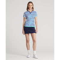 Polo Golf Ralph Lauren 女式短袖 Polo 衫 - 蓝色艺术家条纹