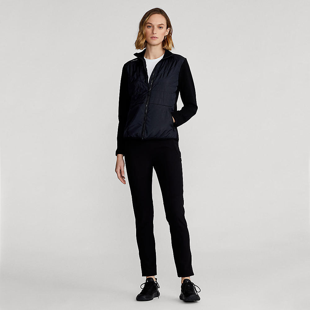 RLX Ralph Lauren 女式酷羊毛混合夹克 - Polo 黑色