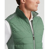 RLX Ralph Lauren Cool Wool Full Zip Vest - Fatigue