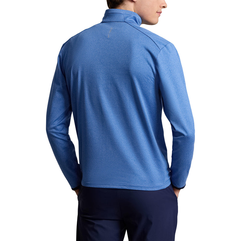 RLX RALPH LAUREN Stretch泽西高尔夫套衫 -  Dockside Blue Heather