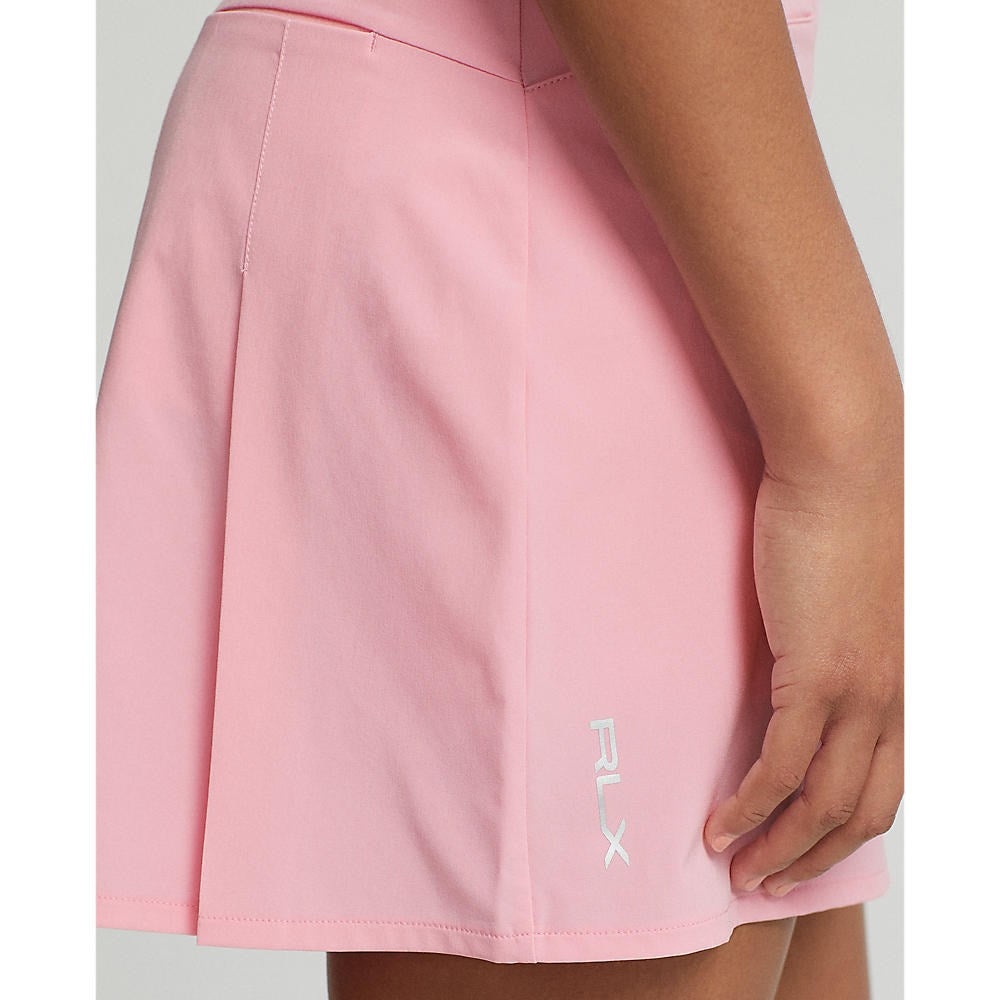 RLX Ralph Lauren 女式褶裥 Aim 裙裤 17 英寸 - 粉色火烈鸟