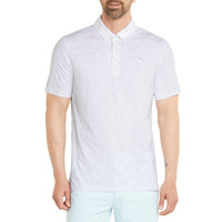 Puma Arnold Palmer Cloudspun Contender Golf Polo - Bright White/Lavender Pop