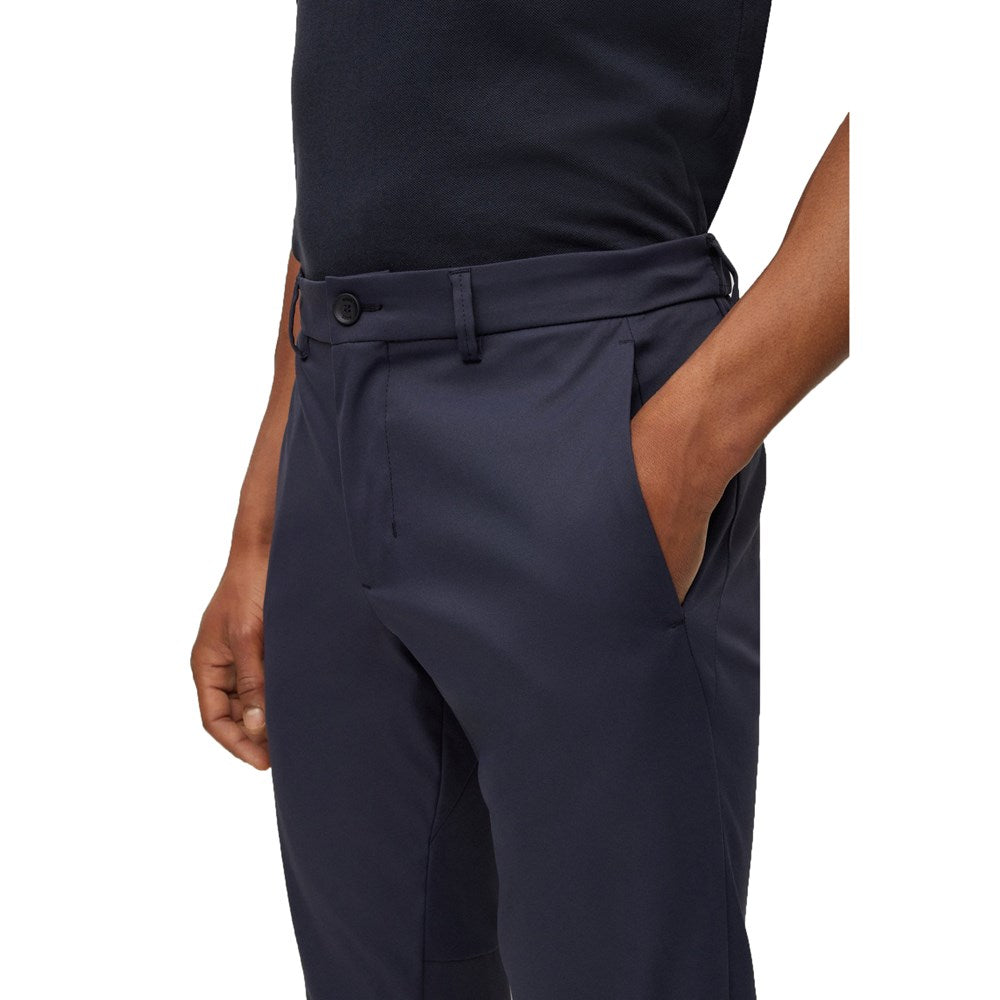 BOSS Phoenix Regular Fit Golf Pants - Dark Blue