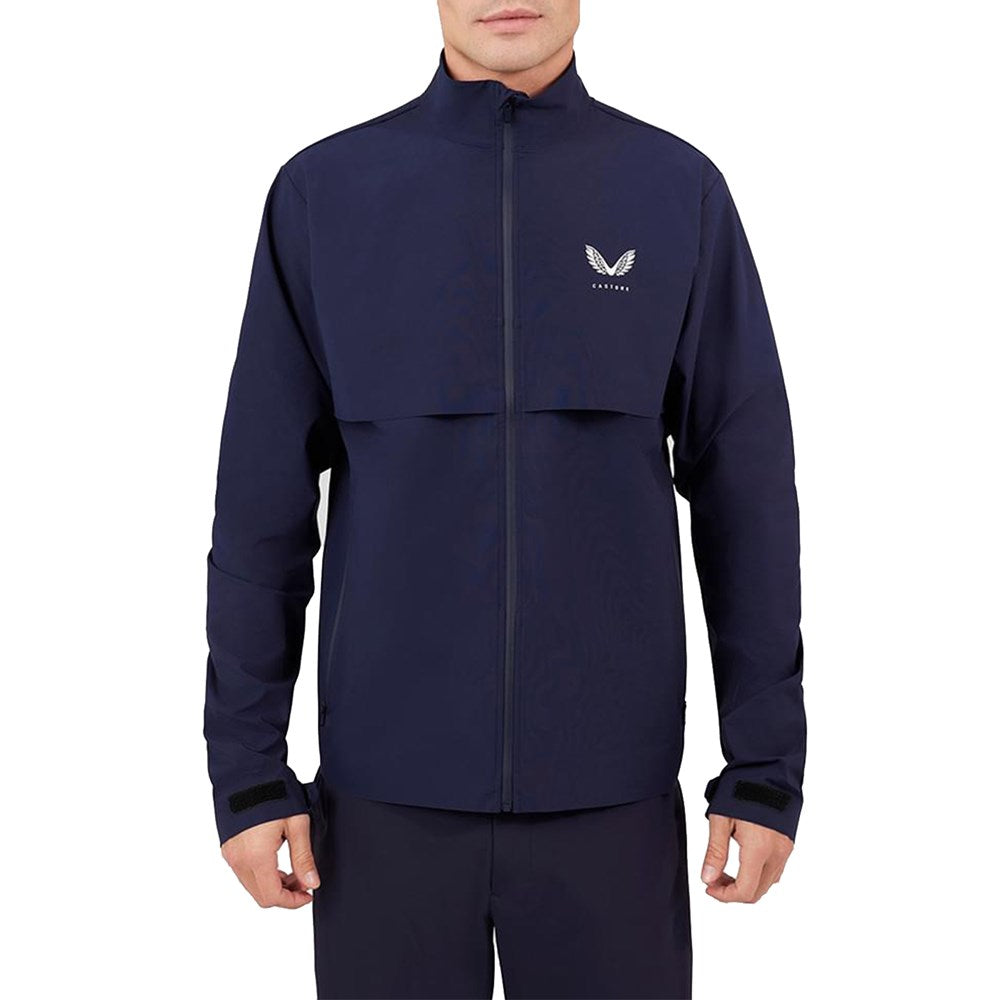 Castore Flyweight Water Resistant Golf Jacket - Midnight Navy