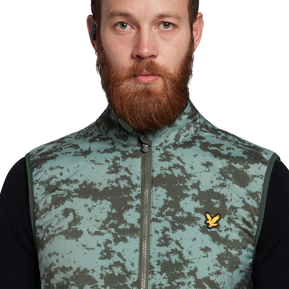 Lyle &amp; Scott Seafoam 马甲 - 仙人掌绿 / 石墙绿