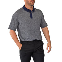 KJUS Luca Polo Golf Shirt - Steel Grey Melange