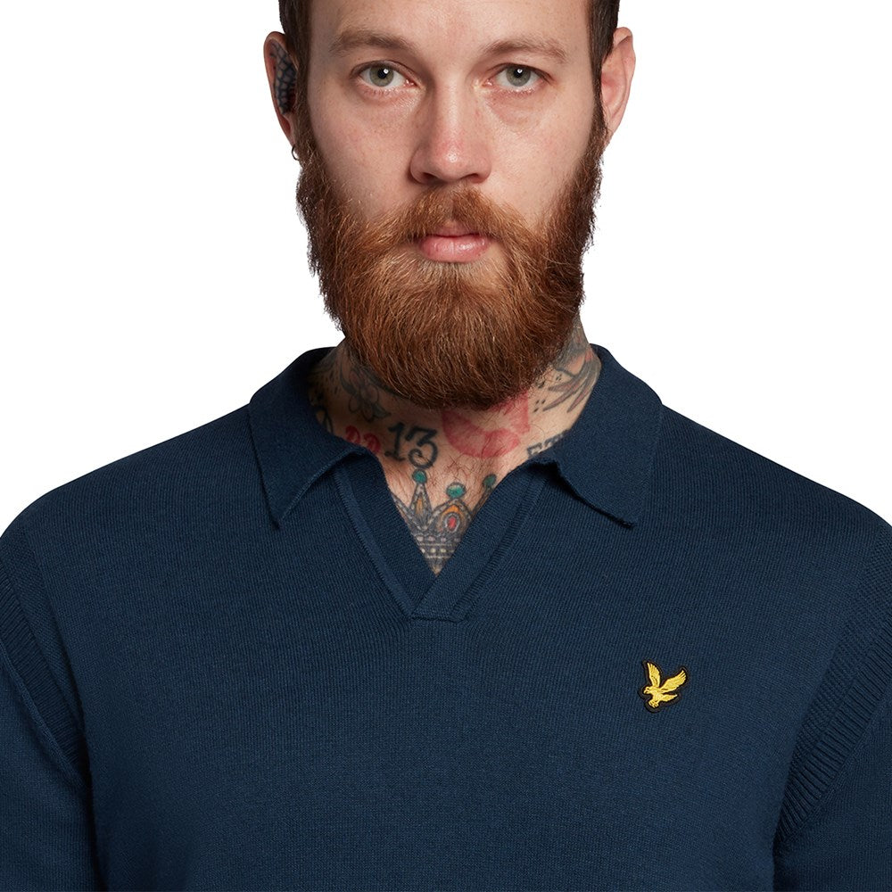 Lyle & Scott Guernsey Golf Polo - Light Navy