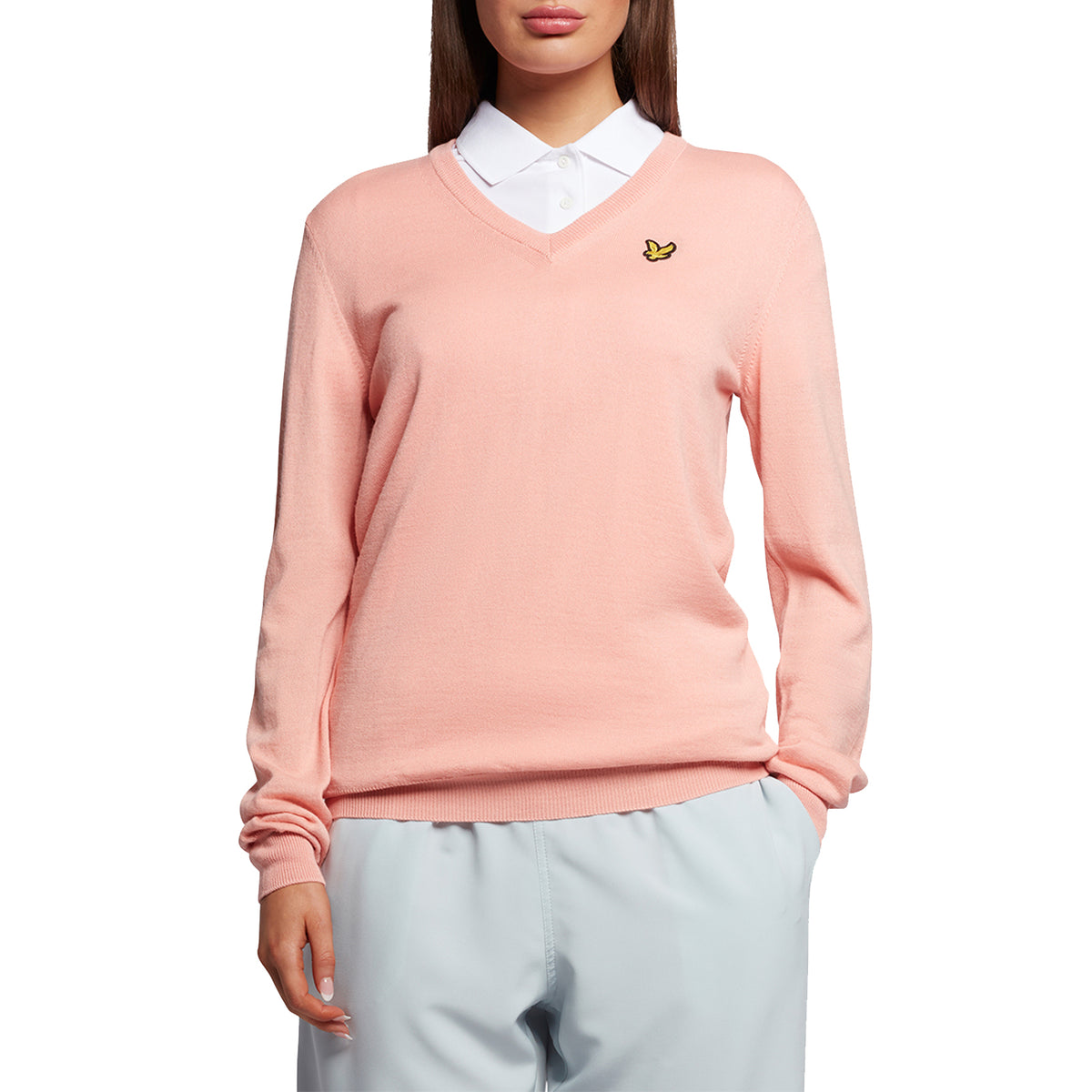 Lyle &amp; Scott 女式 Sam 套头衫 - 粉色沙色