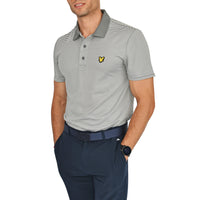 Lyle &amp; Scott 高尔夫微条纹 Polo 衫 - 岩灰色