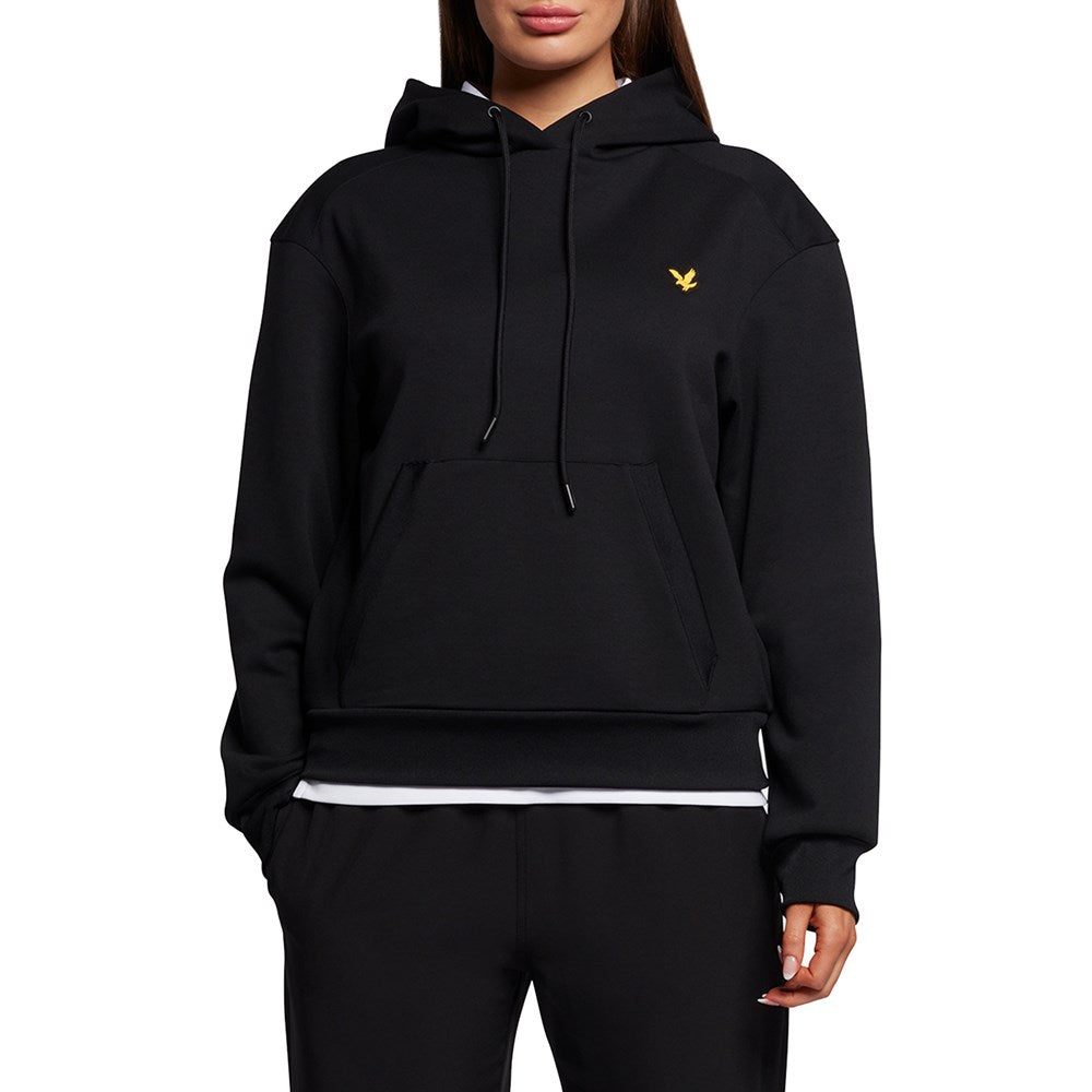 Lyle &amp; Scott 女式 Naomi 连帽衫 - 深黑色