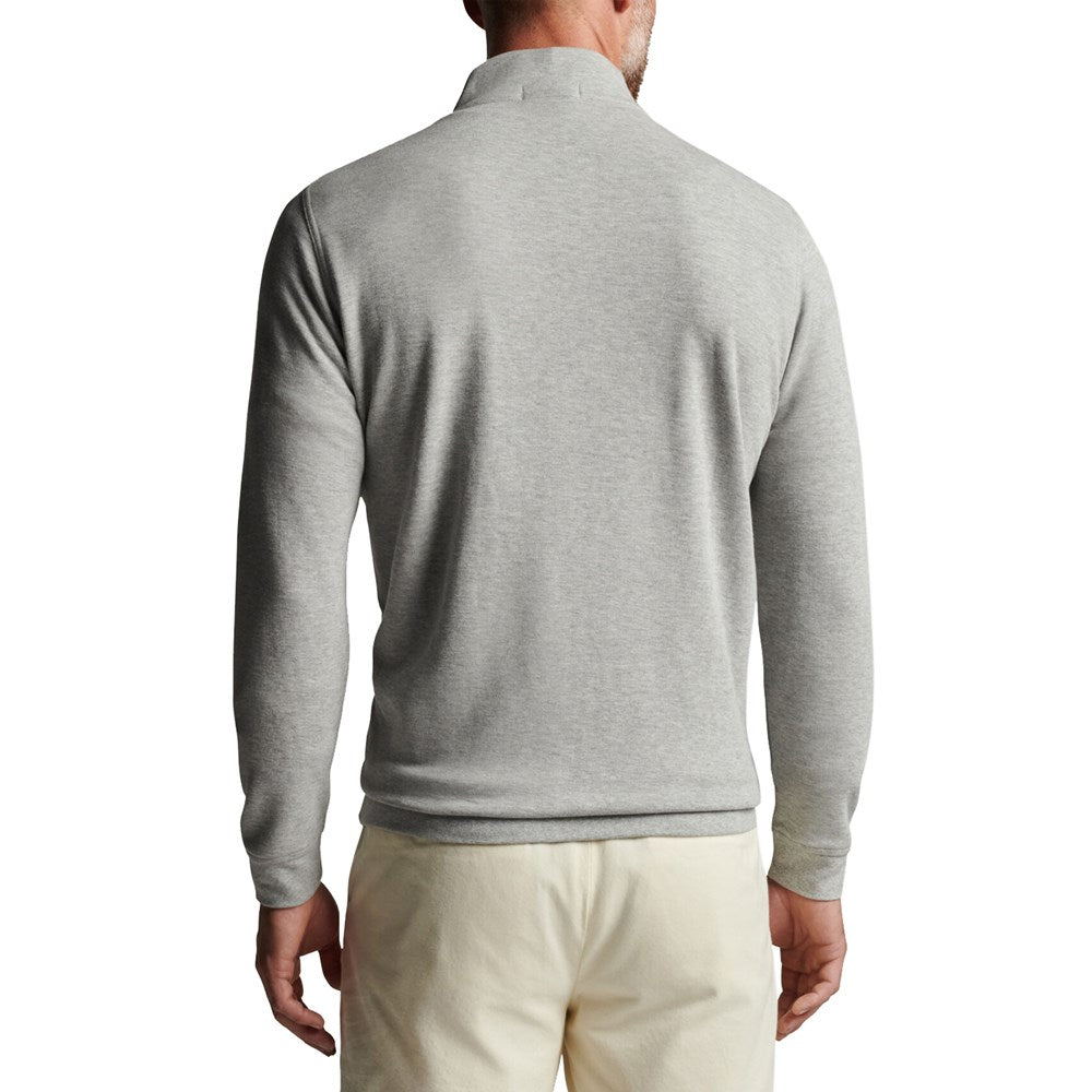 Peter Millar Crown Comfort Pullover - Light Grey