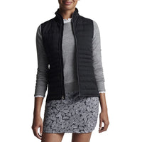 Peter Millar Women's Fuse Hybrid Golf Vest - Black