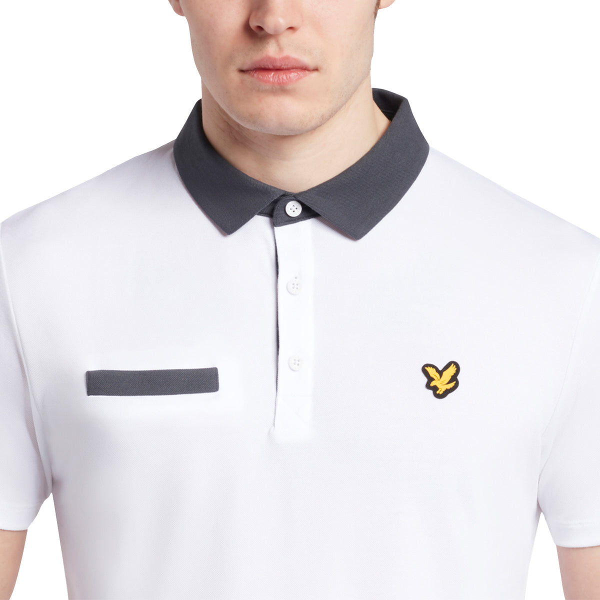 Lyle &amp; Scott Aviemore Polo 衫 - 白色