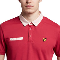 Lyle &amp; Scott Aviemore Polo 衫 - 蔓越莓