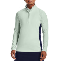 Under Armour 女士 Storm Mid-Layer Golf 1/2 拉链 - 海雾/午夜海军