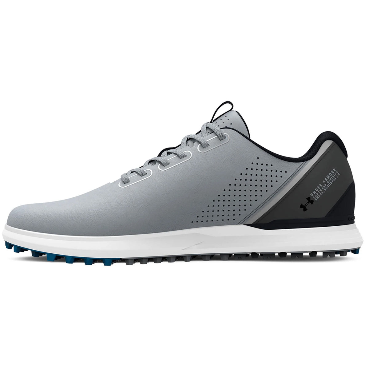 Under Armour Medal 2 Wide Spikeless Golf Shoes - Mod Grey/Jet Grey/Black