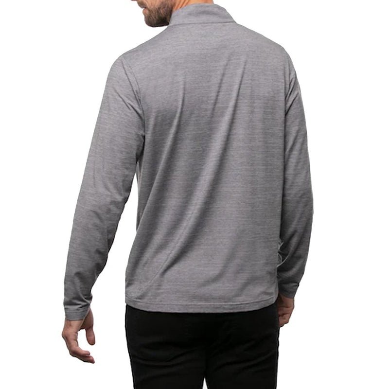 Travis Mathew Havasu 1/4 Zip Pullover - Sleet/Quiet Shade